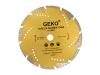 GEKO Kotouč diamantový řezný turbo-segmentový, 230x8x22mm