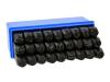 GEKO Razidla písmenková 10 mm, 27 ks