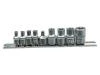 GEKO Sada hlavic torx, 9ks, 1/4[34] a 3/8[34]