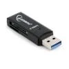 Gembird Čtečka karet USB 3.0, mini design, UHB-CR3-01