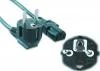 C-TECH Kabel síťový 3m VDE 220/230V napájecí C-TECH Kabel síťový 3m VDE 220/230V napájecí
