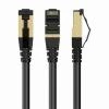 Gembird Patch kabel S/FTP Cat. 8 LSZH patch cord, černý, 7,5 m