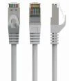 Gembird PP6A-LSZHCU-15M – S/FTP Cat. 6A LSZH propojovací kabel, šedý, 15 m