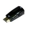 Gembird Redukce HDMI na VGA + Audio, M/F, černá