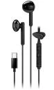 Genius HS-M366 Headset, drátový, do uší, mikrofon, ovládání hlasitosti, 360° rotační klip, USB-C, černý Genius HS-M366 Headset, drátový, do uší, mikrofon, ovládání hlasitosti, 360° rotační klip, USB-C, černý