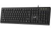 Genius KB-113 Klávesnice, drátová, USB, CZ+SK layout, Copilot klávesa, černá