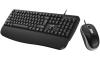 Genius KM-123 Set klávesnice a myši, drátový, CZ+SK layout, opěrka dlaně, 1200 DPI, Copilot, USB, černý