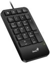 Genius NumPad 125, Klávesnice, numerická, drátová, slim design, Copilot klávesa, USB-C, černá