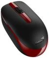 Genius NX-7007 Myš, bezdrátová, optická, 1200dpi, 3 tlačítka, Blue-Eye senzor, USB, černo-červená Genius NX-7007 Myš, bezdrátová, optická, 1200dpi, 3 tlačítka, Blue-Eye senzor, USB, černo-červená