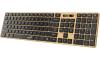 Genius Slimstar 7250BT Klávesnice, bezdrátová, Bluetooth 5.0 + 2,4GHz USB přijímač, Copilot klávesa, CZ+SK,béžovo-černá