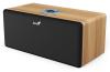 Genius SP-HF505BT, Reproduktor, 20W, Bluetooth 5.3, AUX vstup, sluchátkový výstup, ovládání hlasitosti, světlé dřevo