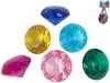 Giga diamanty set 6ks drahé kameny dětská bižuterie plast v síťce Giga diamanty set 6ks drahé kameny dětská bižuterie plast v síťce