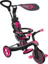 Globber Scooter Tříkolka EXPLORER TRIKE 4 IN 1 Fuchsia Pink