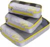 Go Travel sada obalů Triple Packing Cubes sunflower