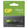 GP Batteries GP AAA Ultra Plus, alkalická (LR03) - 4 ks