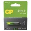 GP Batteries GP AAA Ultra Plus, alkalická (LR03) - 4 ks GP Batteries GP AAA Ultra Plus, alkalická (LR03) - 4 ks