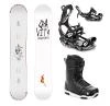 Gravity Contra 25/26 snowboard + Raven Fastec FT360 black vázání + Raven Flush MOZ boty Gravity Contra 25/26 snowboard + Raven Fastec FT360 black vázání + Raven Flush MOZ boty
