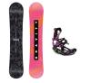 Gravity Sirene 25/26 dámský snowboard + Raven Fastec FT360 black/fuchsia vázání