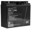 Green Cell AGM VRLA 12V 17Ah maintenance-free battery for mower, scooter, boat, wheelchair Green Cell AGM VRLA 12V 17Ah maintenance-free battery for mower, scooter, boat, wheelchair