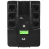 Green Cell Nepřerušitelný zdroj napájení UPS AiO 800VA 480W s LCD displejem | VERZE EU | 6x zásuvky Schuko Green Cell Nepřerušitelný zdroj napájení UPS AiO 800VA 480W s LCD displejem | VERZE EU | 6x zásuvky Schuko