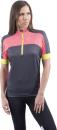 GTS 753121L dámský cyklo dres s krátkým rukávem, Neon Pink