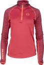GTS215022 - Dámská funkční mikina, 1/2 zip, Fuchsia