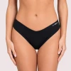 GymBeam Bezešvé kalhotky Comfy 3Pack Black