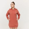 GymBeam Dámská Longline mikina Limitless Cinnamon GymBeam Dámská Longline mikina Limitless Cinnamon