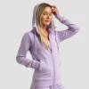 GymBeam Dámská mikina se zipem Limitless Lavender GymBeam Dámská mikina se zipem Limitless Lavender