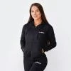 GymBeam Dámská mikina Zipper Hoodie Black GymBeam Dámská mikina Zipper Hoodie Black