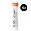 GymBeam Vápník + vitamin D3 šumivý 12 x 20 tab