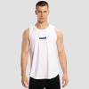 GymBeam Men‘s Combat Tank Top White