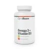 GymBeam Omega 3 + Vitamín D3 90 kaps.
