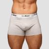 GymBeam Pánské boxerky Essentials 3Pack Grey POUZE XXL (VÝPRODEJ)