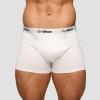 GymBeam Pánské boxerky Essentials 3Pack White