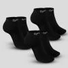 GymBeam Ponožky Ankle Socks 3Pack Black GymBeam Ponožky Ankle Socks 3Pack Black