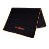 GymBeam Sportovní rychleschnoucí ručník Black/Orange (VÝPRODEJ)