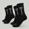 STRIX Essential Crew Socks 2Pack Black