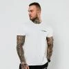 GymBeam Tričko Basic White GymBeam Tričko Basic White