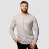 GymBeam Triko Basic s dlouhým rukavem Grey GymBeam Triko Basic s dlouhým rukavem Grey