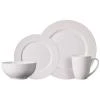 H & S Collection Jídelní sada talířů porcelán 16 ks bílá H & S Collection Jídelní sada talířů porcelán 16 ks bílá