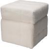 H S Collection Taburet 38 × 38 × 37 cm béžová