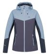 Hannah Pulla blue fog/shark 2022 dámská softshell bunda