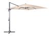 HAPPY GREEN Slunečník s boční konstrukcí TUCSON 300x300cm BÉŽ HAPPY GREEN Slunečník s boční konstrukcí TUCSON 300x300cm BÉŽ