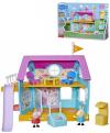 Hasbro Peppa Pig Peppina klubovna herní set 2 figurky s doplňky na baterie Zvuk