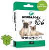 Herba Max Spot-on Dog Cat repelentní kapky 5 x1 ml (12 ks) %