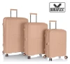 Heys Airlite S, M, L béžová sada cestovních kufrů Heys Airlite S, M, L béžová sada cestovních kufrů
