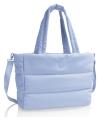 Heys Puffer Tote Bag Light Blue