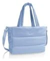 Heys Puffer Travel Tote Light Blue