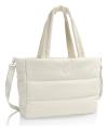 Heys Puffer Travel Tote Off White Heys Puffer Travel Tote Off White